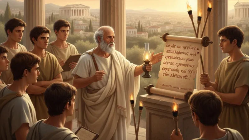 古代ギリシアの知恵の写真