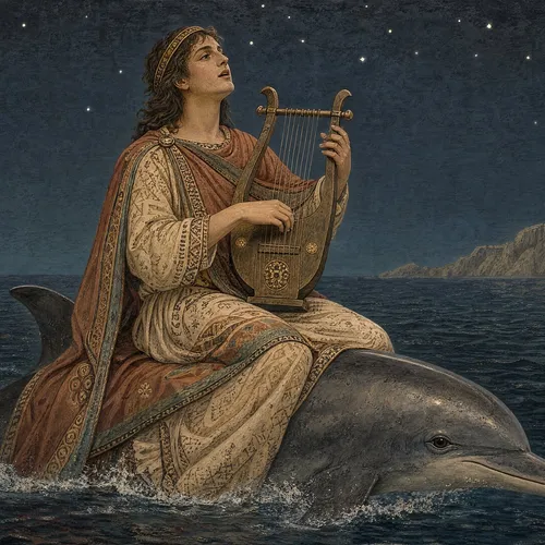 最後の歌がイルカを呼んだ――海に投げられた音楽家アリオン