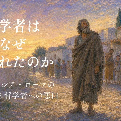 哲学者はなぜ嫌われたか｜古代ギリシア・ローマの辛辣すぎる悪口集