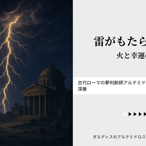 雷の夢・雷に打たれる夢の意味｜2000年前の夢占いは「吉兆」と読んだ